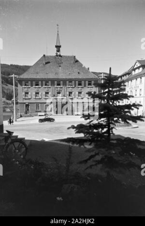 Eine Reise durch den Schwarzwald, Neustadt, Deutsches Reich 1930er Jahre. Un viaggio attraverso la Foresta Nera, Neustadt, Germania 1930s. Foto Stock