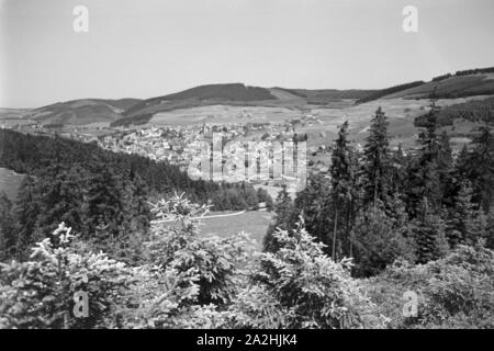 Eine Reise durch den Schwarzwald, Neustadt, Deutsches Reich 1930er Jahre. Un viaggio attraverso la Foresta Nera, Neustadt, Germania 1930s. Foto Stock