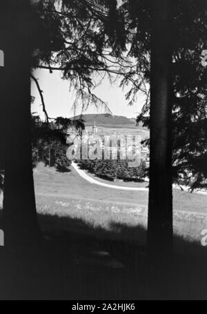 Eine Reise durch den Schwarzwald, Neustadt, Deutsches Reich 1930er Jahre. Un viaggio attraverso la Foresta Nera, Neustadt, Germania 1930s. Foto Stock