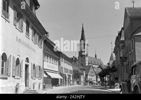 Eine Reise durch den Schwarzwald, Neustadt, Deutsches Reich 1930er Jahre. Un viaggio attraverso la Foresta Nera, Neustadt, Germania 1930s. Foto Stock