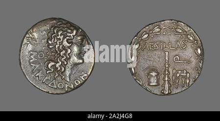 Tetradrachm (moneta) raffigurante Alessandro Magno, 93/92 BC, greco, Macedonia, argento, Diam. 2.8 cm, 14,70 g Foto Stock