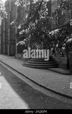 Ein Ausflug nach Schwäbisch-Hall, Deutsches Reich 1930er Jahre. Un viaggio a Schwäbisch-Hall, Germania 1930s. Foto Stock