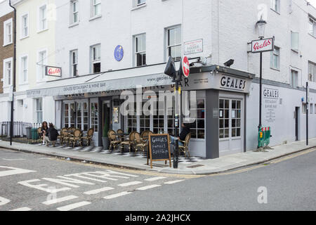 Geales ristorante di pesce, agricoltore Street, Londra, Regno Unito Foto Stock