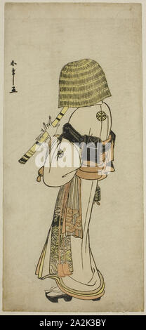 L'attore Nakamura Nakazo I come Kakogawa Honzo in abbigliamento Komuso nel gioco Kanadehon Chushingura, eseguita presso il Teatro Ichimura nel settimo mese, 1783, c. 1783, Katsukawa Shunsho 勝川 春章, Giapponese, 1726-1792, Giappone, Color woodblock stampa, hosoban, 33 x 14,7 cm (13 x 5 13/16 in.), Untitled (Ritratto di Madre e le sue due figlie), 1839/60, American, secolo XIX, Stati Uniti, Daguerreotype, 10,8 x 8,3 cm (piastra), 11,8 x 9,4 x 1,6 cm (caso Foto Stock
