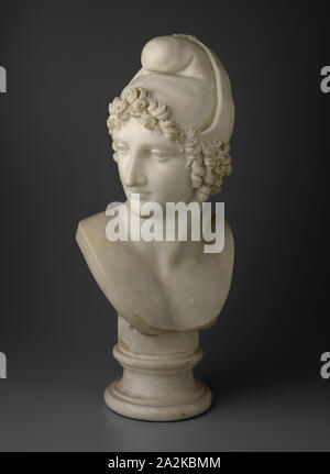 Busto di Parigi, 1809, Antonio Canova, Italiano, 1757-1822, Italia, marmo, H. 66 cm (26 in Foto Stock