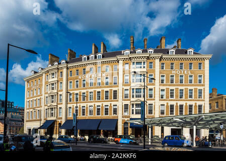 Great Northern hotel alla London Kings Cross Station. Costruito 1854. Foto Stock