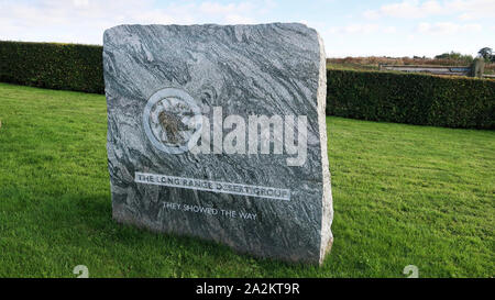 Memoriale per il Long Range Desert Group Foto Stock