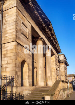 Il Georgian Leith Custom House Leith città di Edimburgo in Scozia Foto Stock
