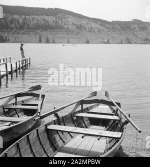 Ein Ausflug in den Südschwarzwald, Deutsches Reich 1930er Jahre. Un viaggio per la Foresta Nera meridionale, Germania 1930s. Foto Stock