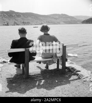 Ein Ausflug in den Südschwarzwald, Deutsches Reich 1930er Jahre. Un viaggio per la Foresta Nera meridionale, Germania 1930s. Foto Stock