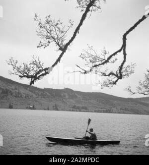 Ein Ausflug in den Südschwarzwald, Deutsches Reich 1930er Jahre. Un viaggio per la Foresta Nera meridionale, Germania 1930s. Foto Stock