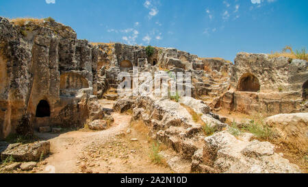 Rovine di Pirin. Perre antik kenti, una piccola cittadina di Commagene unito. Adiyaman. Turchia Foto Stock