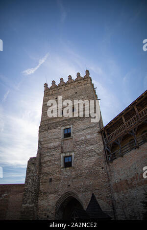 Torre del Castello di Lutsk. L'Ucraina Foto Stock