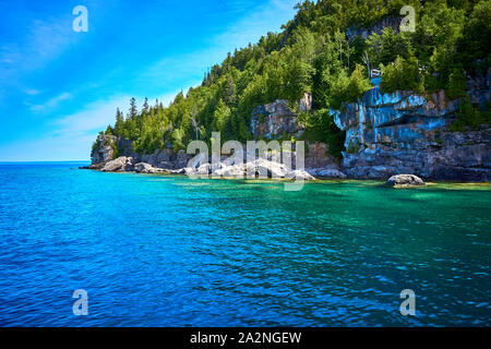 Tobermory Ontario Canada Bruce penisola parco nazionale Foto Stock