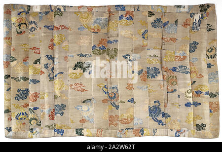 Prete buddista la veste (hira associazione KESA), fine XVIII secolo - XIX secolo, ramiè fodera, 57-1/2 x 37 in., tessile e della moda arte Foto Stock