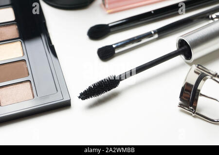 Mascara con eye shadow Foto Stock