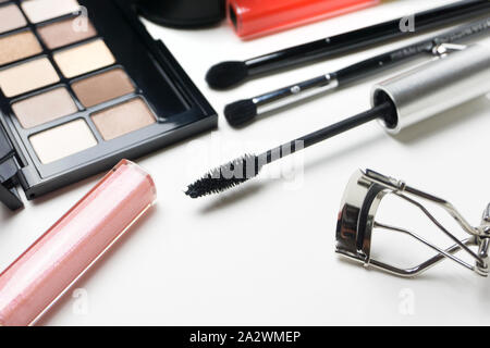 Mascara con eye shadow Foto Stock