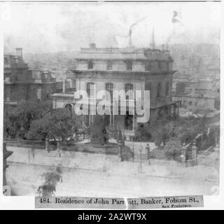 Residenza di John Parrott, banchiere, Folsom Street di San Francisco Foto Stock