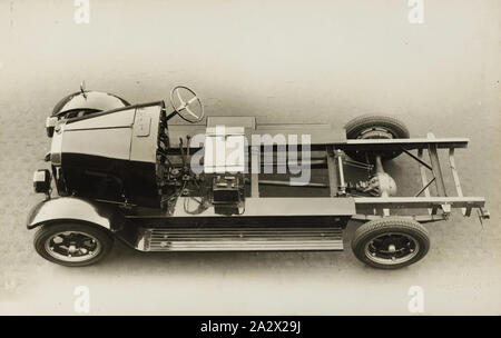 Fotografia - Brockway Motors Ltd, Brockway telaio Junior, Sydney, Nuovo Galles del Sud, circa 1927, Immagine da un album fotografico contenente ventuno fotografie di carrelli a motore. L'album è stato utilizzato da Brockway Motors Ltd Foto Stock