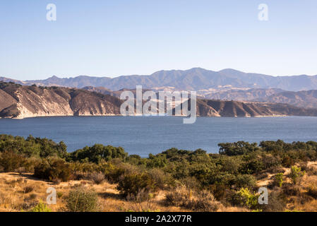 Cachuma Lago. Santa Barbara County, California, Stati Uniti d'America. Foto Stock