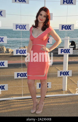 MALIBU, CA. Agosto 05, 2011: Alexandra Breckenridge al Fox TV Estate 2011 All-Star Party al Ristorante Gladstones, Malibu. © 2011 Paul Smith / Featureflash Foto Stock
