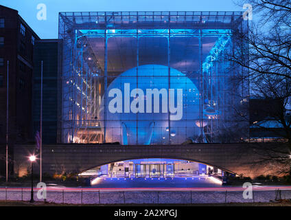 Centro Rose per la terra e lo spazio da Frederick Phineas e Sandra Priest, New York.; Foto Stock