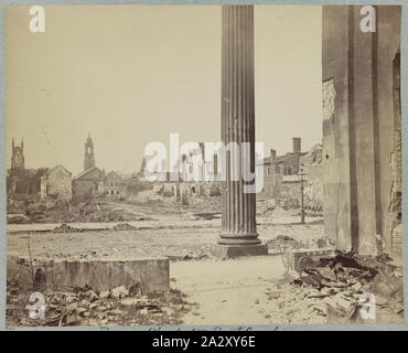 Le rovine di Charleston, Carolina del Sud Foto Stock