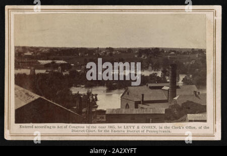 Rovine del ponte di San Pietroburgo / prelievo & Cohen. Foto Stock