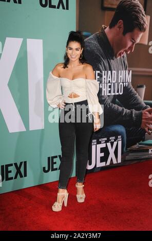 Los Angeles, CA. 3° Ott, 2019. Ashley Iaconetti presso gli arrivi per JEXI Premiere, Fox Bruin Theatre, Los Angeles, CA il 3 ottobre 2019. Credito: Elizabeth Goodenough/Everett raccolta/Alamy Live News Foto Stock