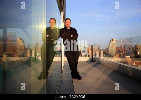 Fondatore di Wikipedia, Jimmy Wales. Foto Stock