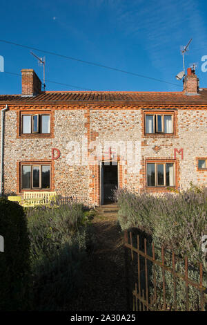 La sala Wiveton holiday cottages in Marsh Lane, Wiveton, North Norfolk, Regno Unito Foto Stock