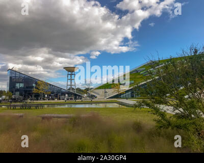 Giugno 2019 - Hasselt, Belgio: l'ingresso per la tecnologia e la ricerca del mozzo Campus corda, un riconvertito sito Philips Foto Stock