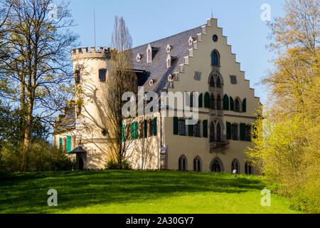 Rosenau (castello Coburg) Foto Stock