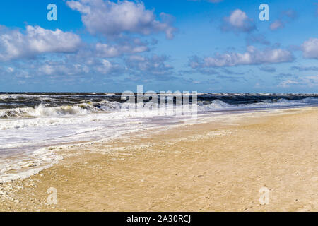 Sylt beach a Kampen Foto Stock