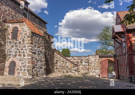 OSLO, Norvegia - La Fortezza di Akershus sito storico. Foto Stock