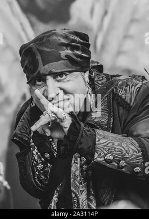 Steve Van Zandt, alias Little Steven, suonando con la Discipline Soul band al BBK Music Legends Festival (Bilbao-Spagna) il 15th giugno 2019. Foto Stock