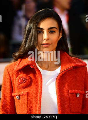 Aiysha Hart durante la speranza Gap UK Premiere al Luxe Odeon Leicester Square, Londra. PA Le immagini foto. Picture Data: Venerdì 4 ottobre 2019. Vedere PA storia SHOWBIZ speranza. Foto di credito dovrebbe leggere: Ian West/PA FILO Foto Stock