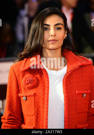 Aiysha Hart durante la speranza Gap UK Premiere al Luxe Odeon Leicester Square, Londra. PA Le immagini foto. Picture Data: Venerdì 4 ottobre 2019. Vedere PA storia SHOWBIZ speranza. Foto di credito dovrebbe leggere: Ian West/PA FILO Foto Stock