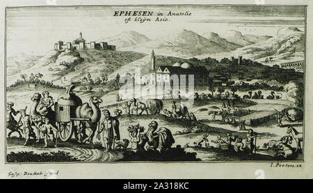 In Ephesen Anatolien ost Cleyn Asia - Peeters Jacob - 1690. Foto Stock