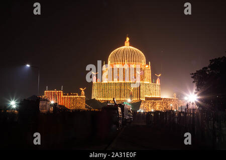 Shah Alam Rukne era il figlio di Sadar-Al Pir-Din Arif. Egli era nato a Multan Venerdì, il 9 del mese del Ramadan 649 Hijri (26 novembre 1251). Foto Stock