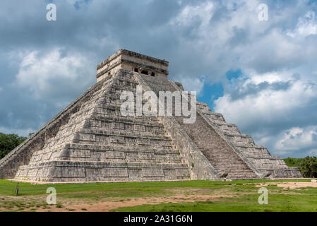 La Piramide Maya di pollo Izta nello Yucatan, Messico Foto Stock