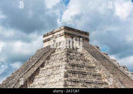 La Piramide Maya di pollo Izta nello Yucatan, Messico Foto Stock