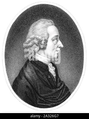 JOSEPH PRIESTLEY (1733-1804) farmacia inglese e filosofo Foto Stock