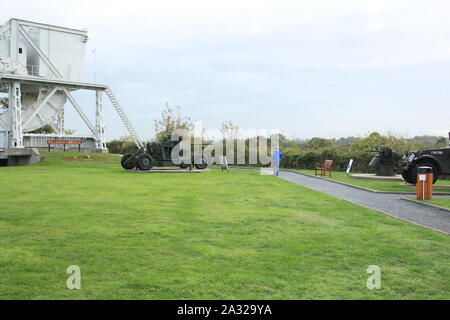 Breville , Normandia 09/10/2017. Ponte Pegasus. Il cimitero di Ranville in Normandia è il luogo del riposo finale prevalentemente di soldati britannici uccisi Foto Stock