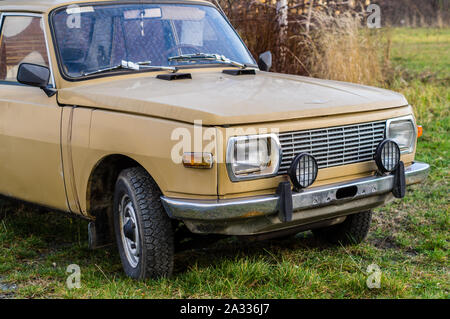Memoria DDR retrò Wartburg Foto Stock