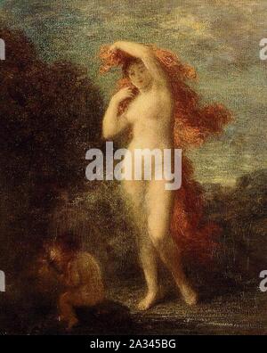 Henri Fantin-Latour Venere e Amore. Foto Stock