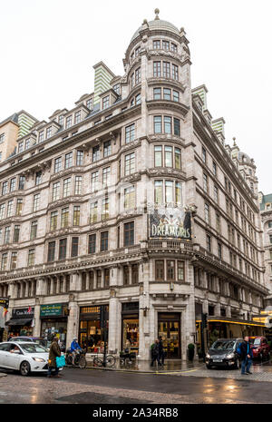 Savoy Theatre edificio nel quartiere West End di Londra, Regno Unito Foto Stock