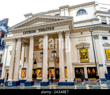 Facciata del Lyceum Theatre nel West End di Londra, Regno Unito Foto Stock