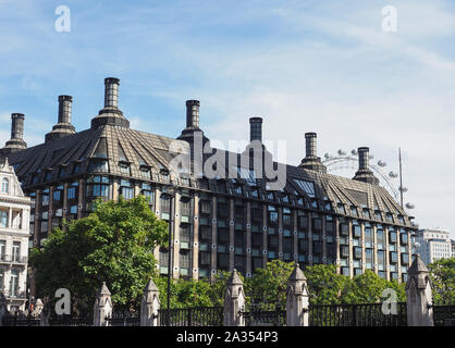 Portcullis House (PCH) uffici per i membri del Parlamento europeo a Londra, Regno Unito Foto Stock