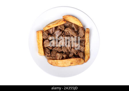 Foto della Turchia i famosi e deliziosi piatti fatti in casa per Hotel & Restaurant ordini e Menu e Internet e TV et kavurma torrefazione di carne Foto Stock